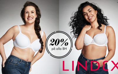 Lindex – Find your fit – Never try again – 20 % på alla bh