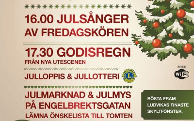 Skyltsöndag 2 december