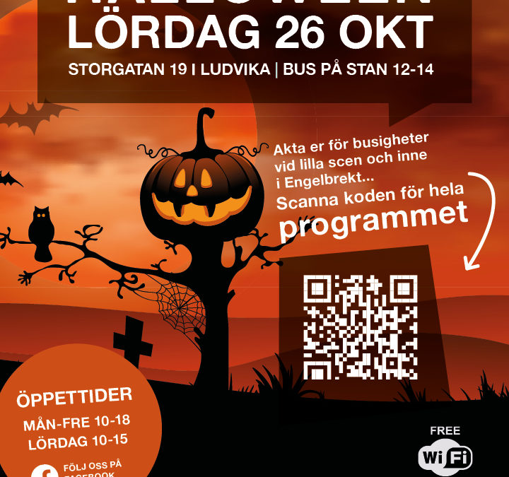 Halloween 26 oktober 2024